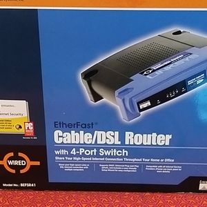 Cable dsl router